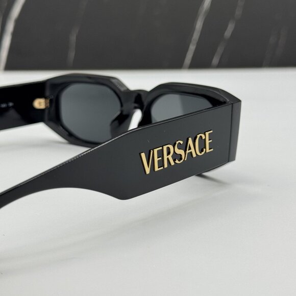 NEW VERSACE VE4489U GB1/87 BLACK WOMEN VERSACE SUNGLASSES MOD 4489-U - Picture 5 of 8